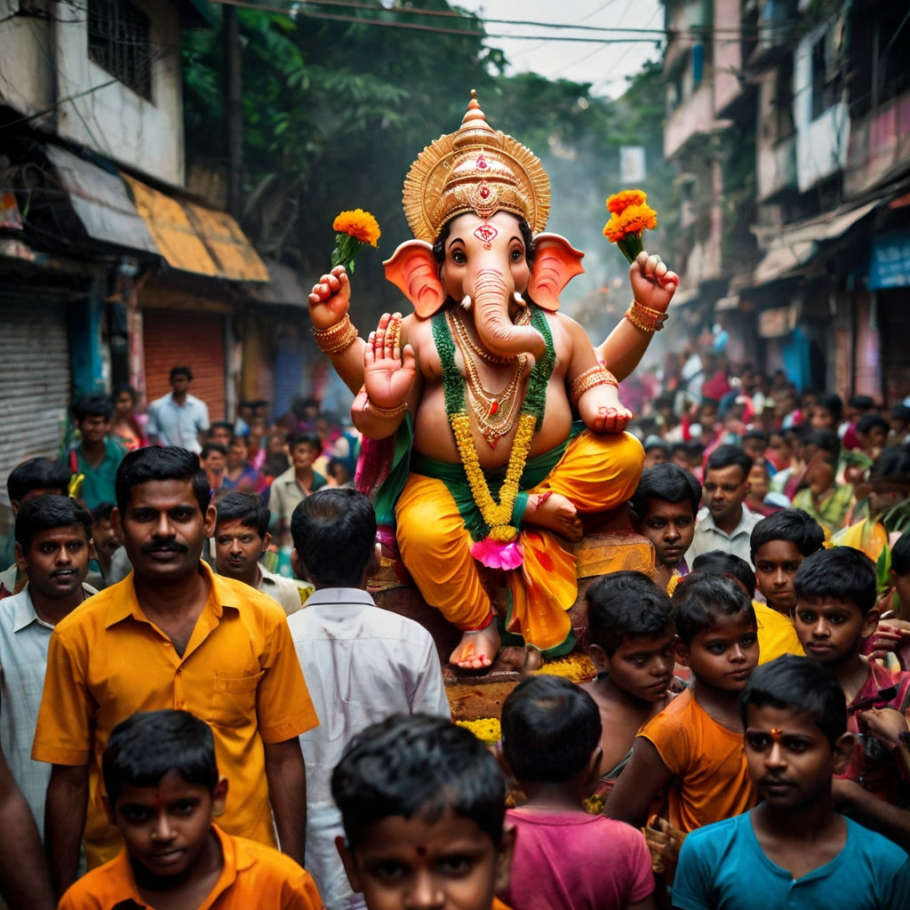 Why We Celebrate Ganesh Chaturthi ๐ค๐ค - Vishnupriya Art's