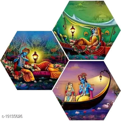 Radhakrishna wall decoration painting